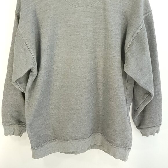 Dallas Cowboys Sweatshirt Mens Large NFL Active Gray Blue Embroidered Distressed - Picture 8 of 12